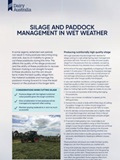 Silage and Paddock Management in Wet Weather